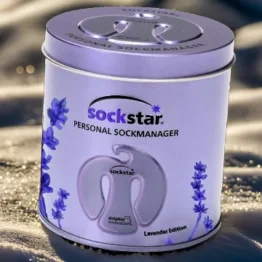 sockstar 20 Sockenclips Premium Geschenkbox: Lavender Edition