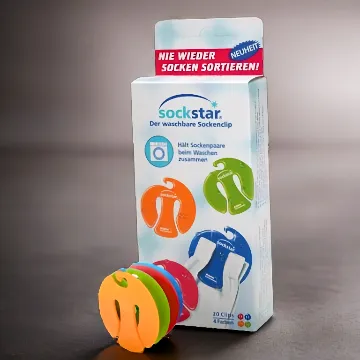 Sockstar der Paarungshelfer - Basic Line: Family Pack mit 20 Stück