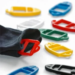 SUPI 60 Sockenklammern Familien-Sparpaket: 6 verschiedene Farben